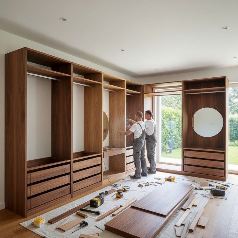 Built In Bookshelves Installation in Greensboro, NC